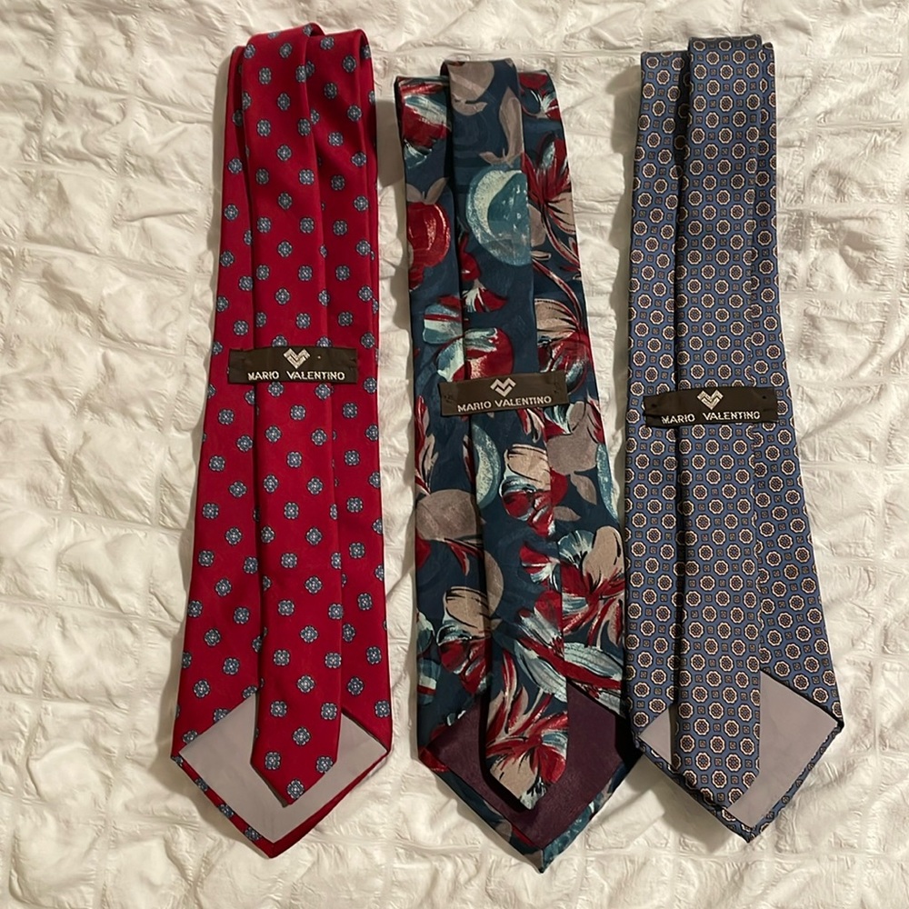 Bundle of 3 Mario Valentino ties
